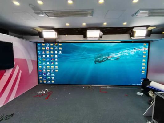 展廳用哪種LED顯示屏好？展廳大屏方案設(shè)計